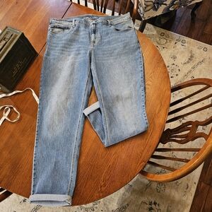 Old Navy Classic-Blue Boyfriend Jeans